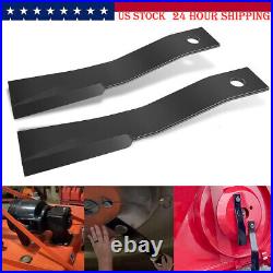 7555 Rotary Cutter Blades 24''x3/4 Lawn Mower Blades For Bush Hog, 2 Blade Set