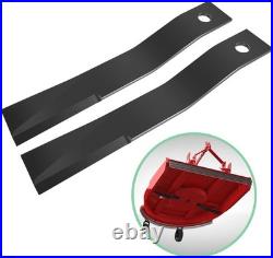 7556 Rotary Cutter Blades 27 x3/4 Lawn Mower Blades For Bush Hog, 2 Blade Set