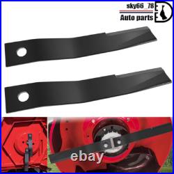 7556 Rotary Cutter Blades 27 x3/4 Lawn Mower Blades For Bush Hog, 2 Blade Set