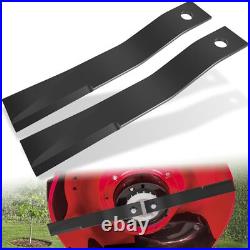 7556 Rotary Cutter Blades 27 x3/4 Lawn Mower Blades For Bush Hog, 2 Blade Set