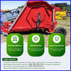 7556 Rotary Cutter Blades 27 x3/4 Lawn Mower Blades For Bush Hog, 2 Blade Set