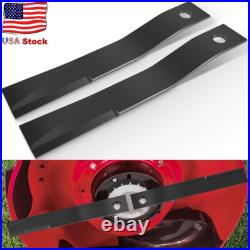 7556 Rotary Cutter Blades 27 x3/4 Lawn Mower Blades For Bush Hog, 2 Blade Set