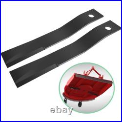 7556 Rotary Cutter Blades 27 x3/4 Lawn Mower Blades For Bush Hog, 2 Blade Set