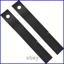 7556 Rotary Cutter Blades 27 x3/4 Lawn Mower Blades For Bush Hog, 2 Blade Set