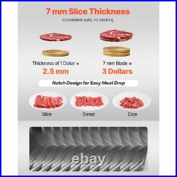 7mm Blade Stainless Steel Blade for SJY-DQ90 Commercial Meat Cutting Machine