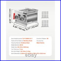 7mm Blade Stainless Steel Blade for SJY-DQ90 Commercial Meat Cutting Machine