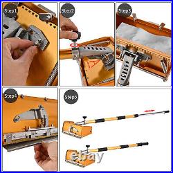 9'' Drywall Flat Box Skimming Blade Set Plastering Flat Box Extension Handle New