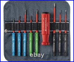 9-piece 5215 Insulated Driver Blade Series Insulated Driver Blade Set with Roll