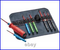 9-piece 5215 Insulated Driver Blade Series Insulated Driver Blade Set with Roll