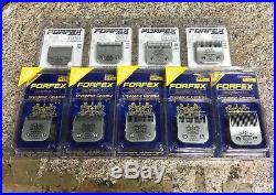 9 piece Forfex Blade Set for detachable blade clippers NEW