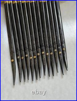 AESCULAP BC271B6 7 Metzenbaum Noir Durotip Curved Scissors Set of 13 German