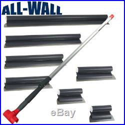 ALL-WALL 7-Piece Stainless Steel Drywall Smoothing Skimming Blade Set 8- 44