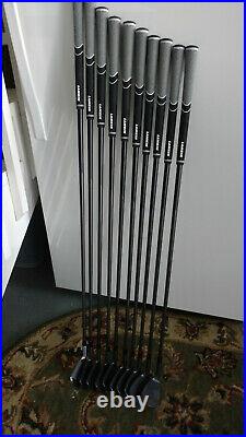 A set of 2020 Ben Hogan Icon irons 4-PW, 52, and 58 degree Equalizer Wedges and