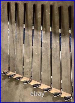 Adams Golf Club Set + Extras Blue Lite Flex Left Handed! Superb Shape