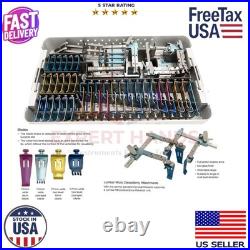 Advanced Black Belt ACD Cervical Retractor set Titanium Blades