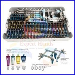 Advanced Black Belt ACD Cervical Retractor set Titanium Blades