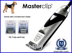 Airedale Dog Clippers Set fits Oster & Andis blades by Masterclip Professional