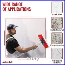 Aluminum-Handle Drywall Skimming Blade Set 6.5,16, 24, 32 Stainless