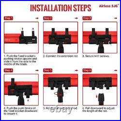 Aluminum-Handle Drywall Skimming Blade Set 6.5,16, 24, 32 Stainless