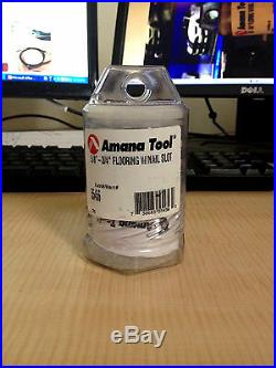 Amana 55456 5/8-3/4 Flooring Router Bit Set with Nail Slot