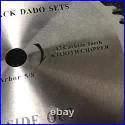Anderson Saw Dado Saw Blade Set Superfine 8 DS 42 Teeth