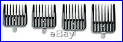 Andis 4640 Black Attachment Comb Set (4 Pack) #04640 Outliner II NEW