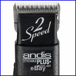 Andis AG PRO Super 2-Speed CLIPPER Set withULTRAEDGE 10 BLADE Pet Dog Cat Grooming