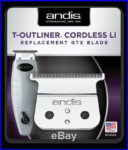 Andis Cordless T-Outliner GTX Blade Set #04555 Model ORL Replace NEW! #74000
