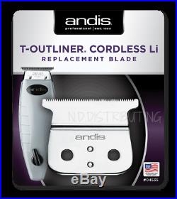 Andis Cordless T-Outliner Trimmer Blade Set #04535 Model ORL Replace NEW! #74000