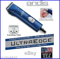 Andis SUPER ULTRAEDGE 2 Speed Clipper SET&10 blade A5 AG DOG CAT HORSE Grooming