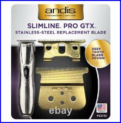 Andis SlimLine Pro GTX Trimmer Replacement Blade Set #32735 #32655 D-8 #32400