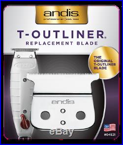 Andis T-Outliner Trimmer Replacemnt Blade Set 04521 NEW! Authorized Distrib 4710