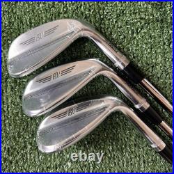 BRAND NEW Titleist Vokey SM10 Chrome 3 Wedge Set (52, 56, & 60) BV Wedge Flex