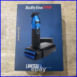 BaBylissPRO LimitedFX Black & Blue Trimmer & Foil Shaver Set