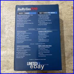 BaBylissPRO LimitedFX Black & Blue Trimmer & Foil Shaver Set