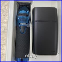 BaBylissPRO LimitedFX Black & Blue Trimmer & Foil Shaver Set