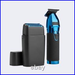 BaBylissPRO LimitedFX Black/Blue Trimmer & Shaver Gift Set #FXDUOFS2TBL