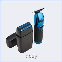 BaBylissPRO LimitedFX Black/Blue Trimmer & Shaver Gift Set #FXDUOFS2TBL