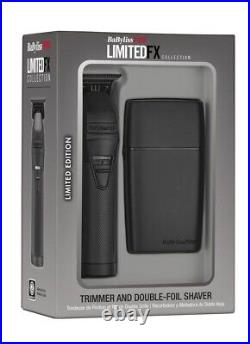 BaBylissPRO LimitedFX Collection Trimmer & Shaver Set Matte Black FXDUOFS2TMB