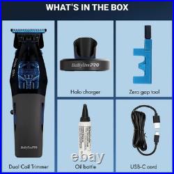 BaByliss PRO Dual Coil Clipper + Trimmer + Matte Black UV Shaver SET BRAND NEW