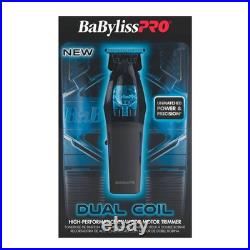 BaByliss PRO Dual Coil Clipper + Trimmer + Matte Black UV Shaver SET BRAND NEW