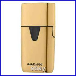 BaByliss PRO GOLD Edition FX Clipper Trimmer & UV Single Foil Shaver Set NEW