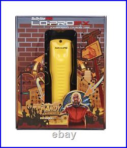 BabylissPRO LoProFX YELLOW Trimmer & Clipper Combo Set -FX726YI & FX825YI NEW