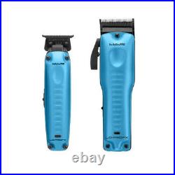 BabylissPro LoProFX Limited Edition BLUE Influencer Trimmer & Clipper Combo Set