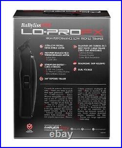 Babyliss Pro LO-PRO FX726 & FX825 Cord/Cordless Lithium-Ion Trimmer Clipper Set