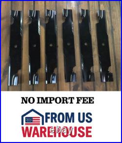 Bad Boy 038-0075-00 48 High Lift Fusion Mower Blade Set of 6 OEM New