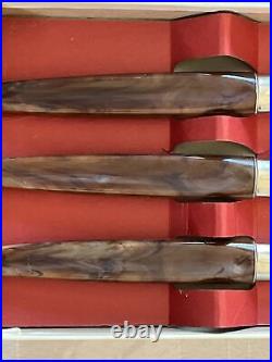 Bakelite Cutlery Set NIB Regent Sheffield. Stainless Blades Forever Sharp