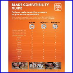 Best of E-Cut Starlock Metal Saw Blade Set 6-Piece Kit for Precision Cutting i