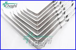 Blade Retractor Set of 8 Pcs of General Surgical Orthopedic Instruments