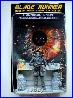 Blade Runner Movie 118 Scale Custom 4 Figure Hannibal Chew L. A. Eye Works